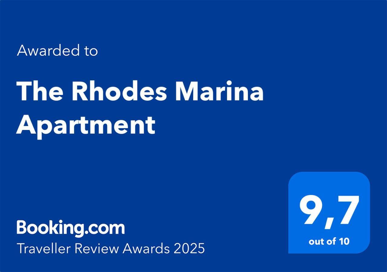 The Rhodes Marina Apartment Родос Экстерьер фото